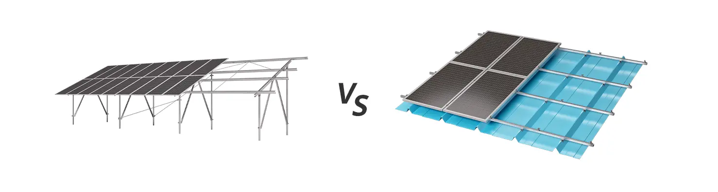 The Difference Between Fixed Ground Mounting Systems and Rooftop Systems