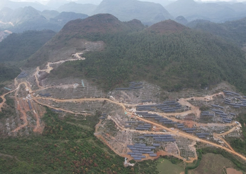 China, Debao, Guangxi 65MW