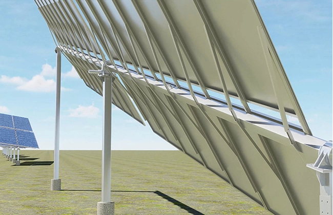 Smart Tilt Single Axis PV Solar Tracker