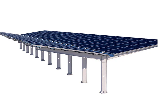 Bilateral Carport Solar Mounting System