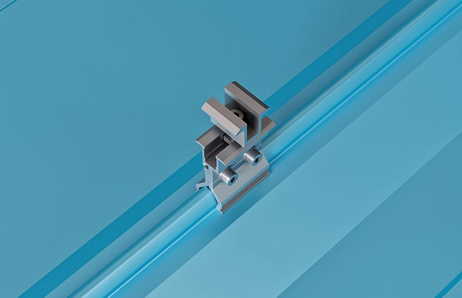 Railless Metal Sheet Mounting System