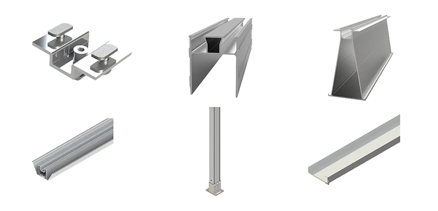 solar panel ground frame