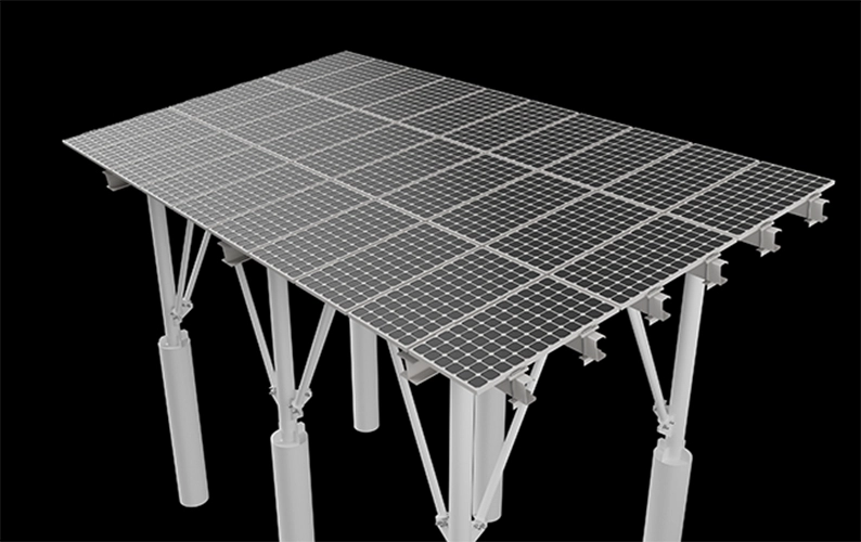 Fixed Pile-based Mounting System