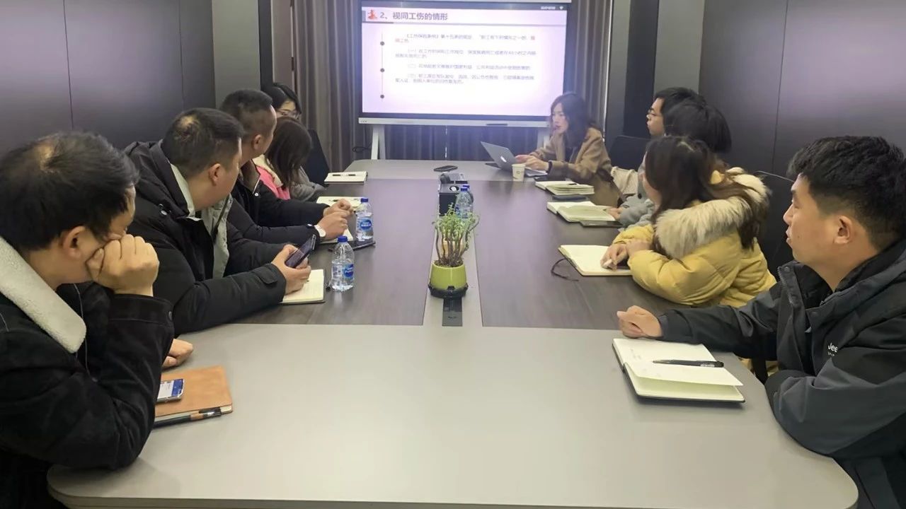 Innovation and Entrepreneurship, Rule of Law Escort | CNTSUN Successfully Held a Special Meeting on the Prevention of Labour Risks in Enterprises